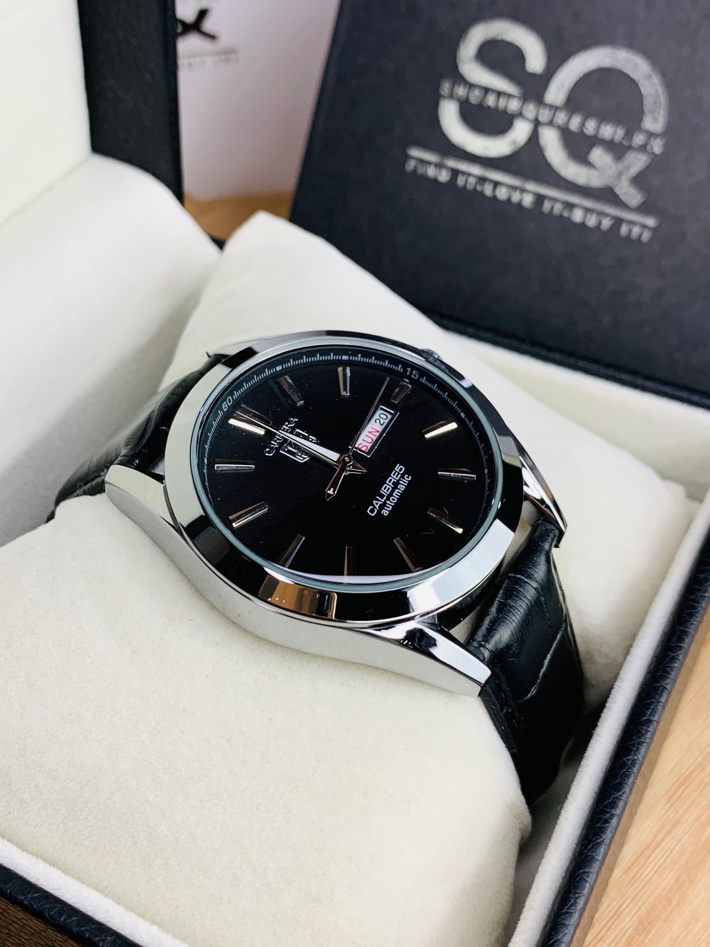 Day and Date Working | Black Straps