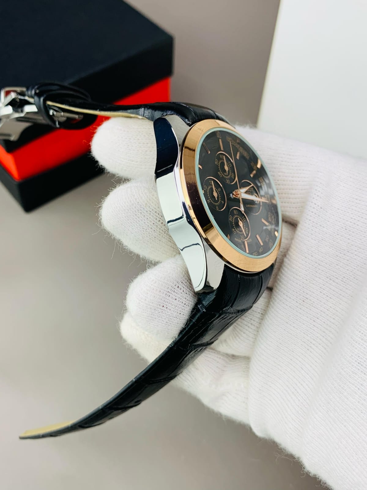 Black | Chronograph Watch